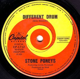 The Stone Poneys, "Different Drum"