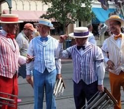 DisneyWorld Barbershop Quartet