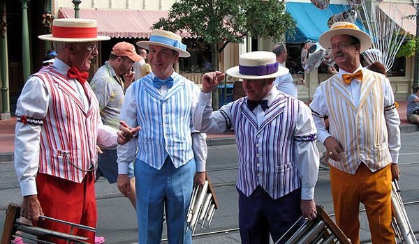 DisneyWorld Barbershop Quartet