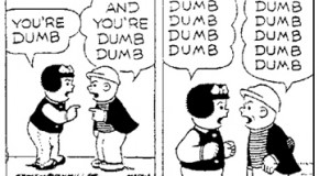 Popdose at Kirkus Reviews: “Nancy is Happy: Dailies 1943-1945″