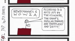 Suburban Metal Dad no. 203, “Water Park Arc 2012: Train Heist, Part 9″