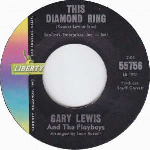 Gary Lewis & The Playboys, "This Diamond Ring"