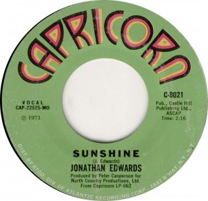 Jonathan Edwards, "Sunshine"