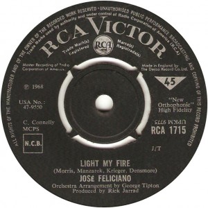 José Feliciano, "Light My Fire" 