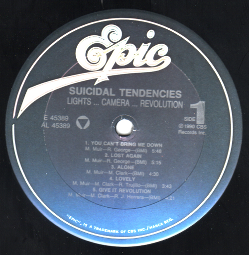 Popdose Flashback '90 Suicidal Tendencies, "Lights...Camera...Revolution"