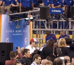 Eli Manning at Media Day