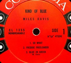 Miles Davis - Kind of Blue (center ring)