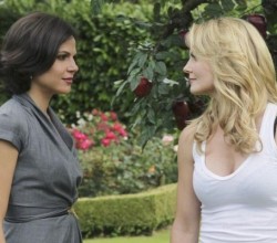 ONCE UPON A TIME - "The Thing You Love Most" - Regina does everything in her power to force Emma out of Storybrooke and out of her and Henry's lives forever. Meanwhile, the chilling circumstances of how the Evil Queen released the curse upon the fairytale world is revealed, on "Once Upon a Time," SUNDAY, OCTOBER 30 (8:00-9:00 p.m., ET) on the ABC Television Network. (ABC/JACK ROWAND)LANA PARRILLA, JENNIFER MORRISON