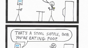 Suburban Metal Dad no. 155, “Suave Bob Eats Organic”