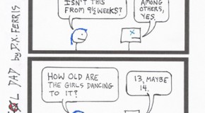 Suburban Metal Dad no. 168, “The Dance Recital, Part IV.”