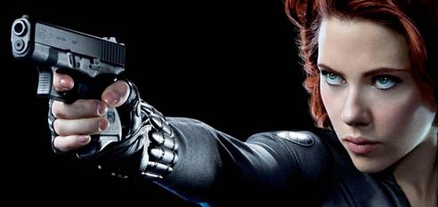 Black Widow in Avengers