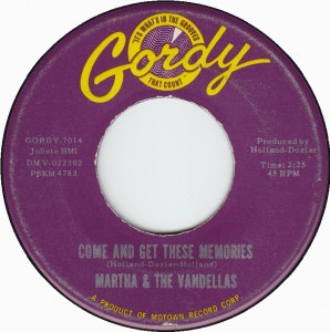 Martha & the Vandellas - Come and Get These Memories