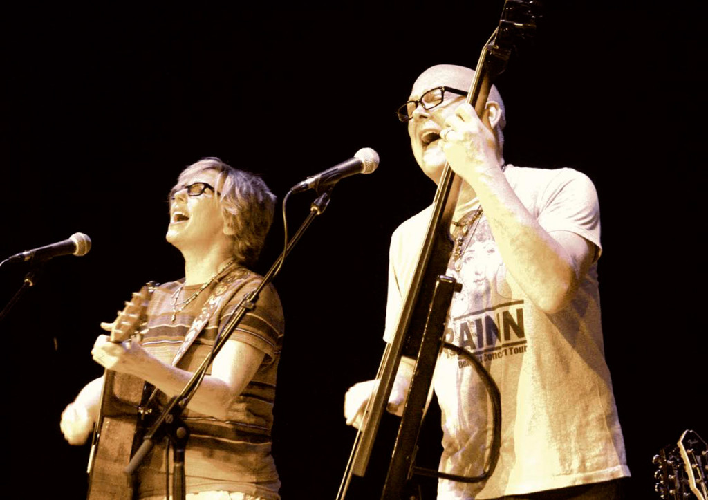 Marti Jones and Don Dixon