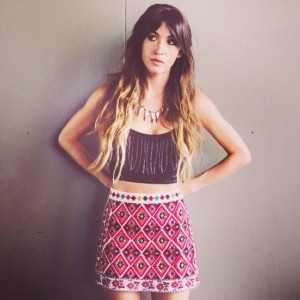 Kate Voegele Southwestern Skirt