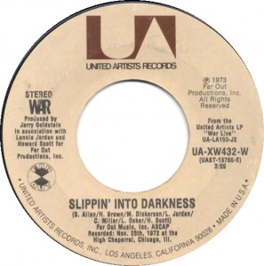 War - Slippin' Into Darkness