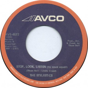 The Stylistics - Stop, Look, Listen (To Your Heart)